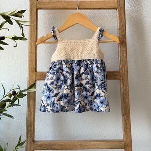 Tommy Bahama Kids Blue Floral Top